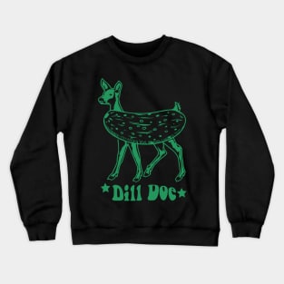 Dill Doe Tee, Funny Men's Crewneck Sweatshirt